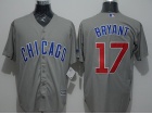 Chicago Cubs #17 Kris Bryant Gray New Cool Base Jerseys (Chicago)