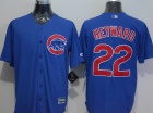 Chicago Cubs #22 Jason Heyward Blue New Cool Base Jerseys