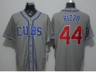 Chicago Cubs #44 Anthony Rizzo Gray New Cool Base Jerseys (Cubs)