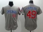 Chicago Cubs #49 Jake Arrieta Gray 2016 Flexbase Jerseys (Chicago)