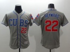 Chicago Cubs #22 Jason Heyward Gray 2016 Flexbase Jerseys (Cubs) 