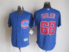 Chicago Cubs #68 Jorge Soler Blue New Cool Base Jerseys