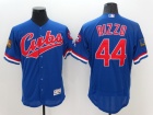 Chicago Cubs #44 Anthony Rizzo Blue 1994  Turn Back Flexbase Jerseys