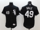 Chicago White Sox #49 Chris Sale Black 2016 Flexbase Jerseys