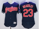 Cleveland Indians #23 Michael Brantley Blue Flexbase Jerseys