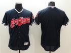 Cleveland Indians Blank Navy Blue Flexbase Jerseys