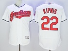 Cleveland Indians #22 Jason Kipnis White Flexbase Jerseys