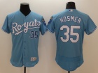 Kansas City Royals #35 Eric Hosmer Baby Blue Flexbase Jerseys