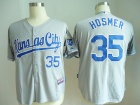 Kansas City Royals #35 Eric Hosmer Gray Player Jerseys