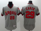 Los Angeles Angels #29 Rod Carew Gray Flexbase Jerseys