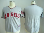 Los Angeles Angels Blank Gray Player Jerseys