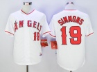 Los Angeles Angels #19 Andrelton Simmons White Player Jerseys