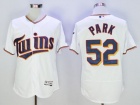 Minnesota Twins #52 Byung Ho Park White Flexbase Jerseys