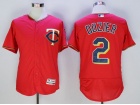 Minnesota Twins #2 Brian Dozier Red Flexbase Jerseys