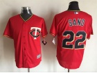 Minnesota Twins #22 Miguel Sano Red New Fabric Cool Base Jerseys