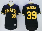 Pittsburgh Pirates #39 Dave Parker Black Pullover Flexbase Jerseys