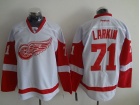 Detroit Red Wings #71 Dylan Larkin White Hockey Jersey