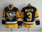 Pittsburgh Penguins #3 Olli Maatta Black Hockey Jersey