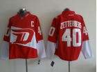 Detroit Red Wings #40 Henrik Zetterberg Red 2016 Stadium Series Hockey Jersey