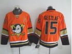 Anaheim Mighty Ducks #15 Ryan Getzlaf Orange Hockey Jersey