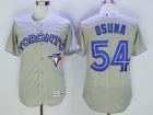 Toronto Blue Jays #54 Roberto Osuna Gray Flexbase Jerseys