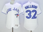 Toronto Blue Jays #32 Roy Halladay White Flexbase Jerseys