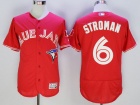 Toronto Blue Jays #6 Marcus Stroman Red Flexbase Jerseys