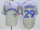 Toronto Blue Jays #29 Joe Carter Gray Cool Base Jerseys