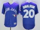 Toronto Blue Jays #20 Josh Donaldson Blue Cool Base Jerseys