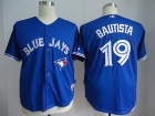 Toronto Blue Jays #19 Jose Bautista Blue Player Jerseys