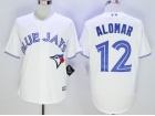 Toronto Blue Jays #12 Roberto Alomar Blue Cool Base Jerseys