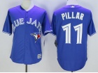 Toronto Blue Jays #11 Kevin Pillar Blue Cool Base Jerseys