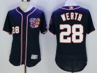 Washington Nationals #28 Jayson Werth White Flexbase Jerseys