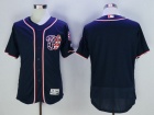 Washington Nationals Blank Blue Flex Base Jerseys