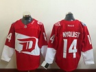 Detroit Red Wings #14 Gustav Nyquist Red 2016 Stadium Series Hockey Jersey