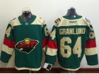 Minnesota Wild #64 Mikael Granlund Green 2016 Stadium Hockey Jersey