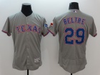 Texas Rangers #29 Adrian Beltre Gray Flex Base Jerseys