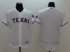 Texas Rangers Blank White Flex Base Jerseys