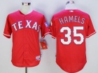 Texas Rangers #35 Cole Hamels Red Player Jerseys