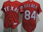 Texas Rangers #84 Price Fielder Red Flex Base Jerseys