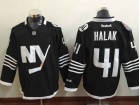 New York Islanders #41 Jaroslav Halak Black 2016 Stadium Hockey Jersey