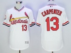 St. Louis Cardinals #13 Matt Carpenter White Pullover Flex Base Jerseys