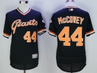 San Francisco Giants #44 Willie McCovey Black Pullover Flex Base Jerseys