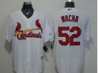 St. Louis Cardinals #52 Michael Wacha White New Fabric Cool Base Jerseys