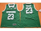 Michigan State Spartans #23 Spartans Draymond Dark Green College Basketball Authentic Jerseys