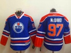 Youth Edmonton Oilers #97 Connor McDavid Blue Hockey Jersey