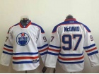 Youth Edmonton Oilers #97 Connor McDavid White Hockey Jersey