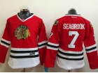 Women Chicago Blackhawks #7 Brent Seabrook Red Hockey Jersey