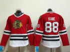 Women Chicago Blackhawks #88 Patrick Kane Red Hockey Jersey