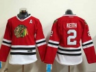 Women Chicago Blackhawks #2 Duncan Keith Red Hockey Jersey